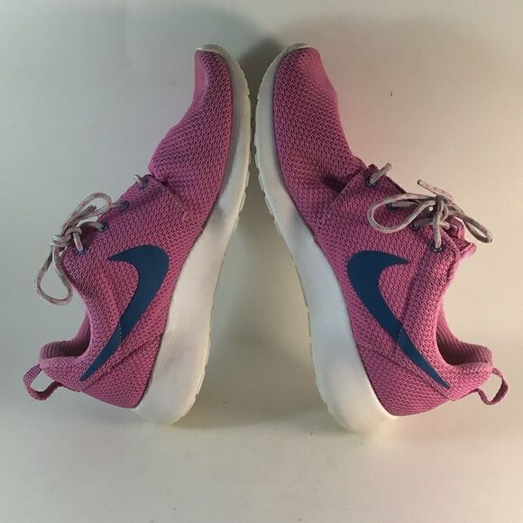 Nike Roshe One womens running shoes lace up sneakers pink size 7.5 511882-502 - Picture 6 of 8
